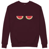 Summer Twins Sweatshirt — Bordo — Görsel 1