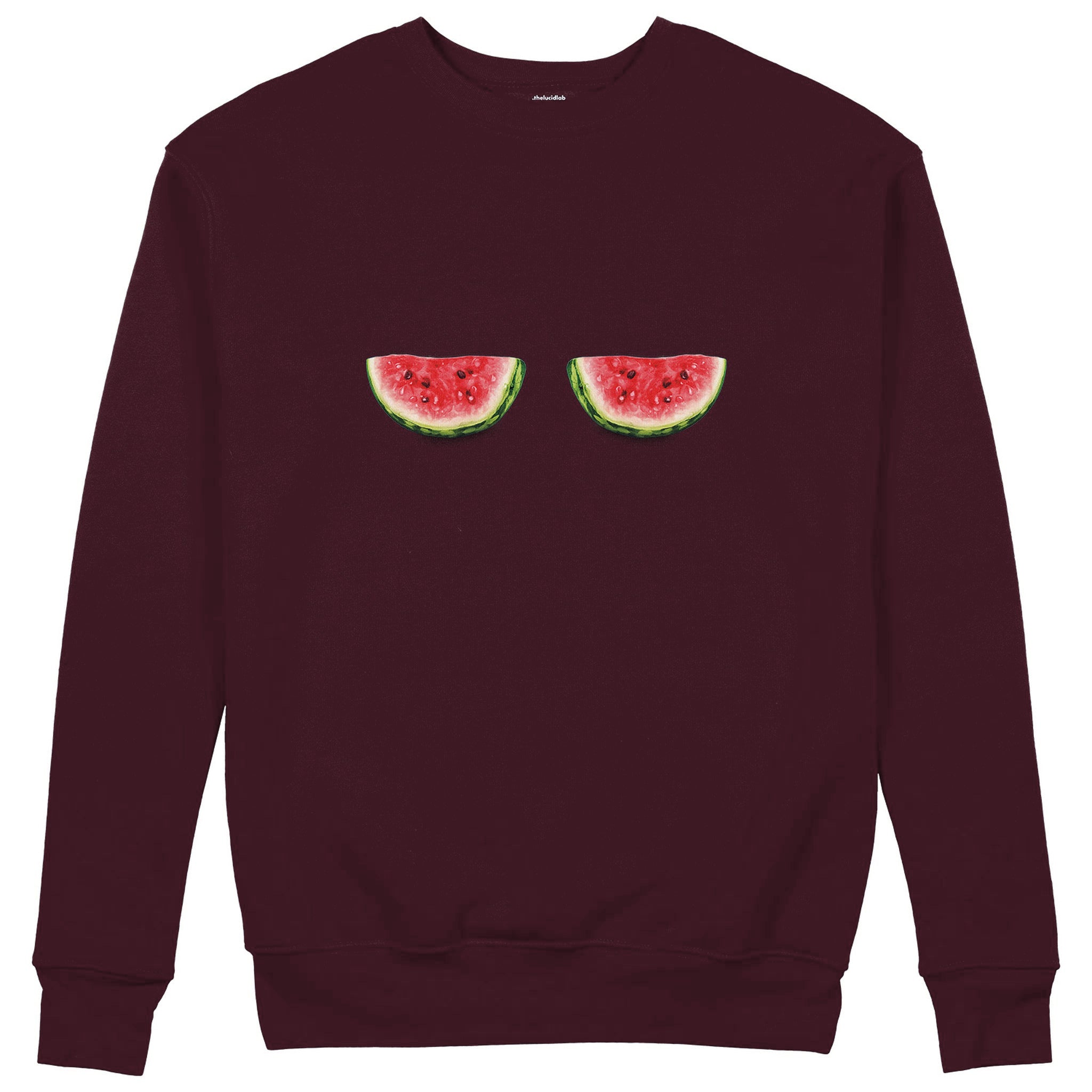Summer Twins Sweatshirt — Bordo — Görsel 1