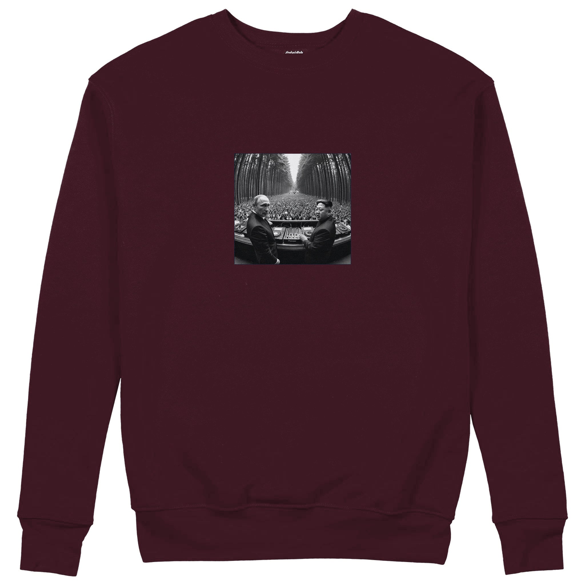 No Requests Sweatshirt — Bordo — Görsel 1