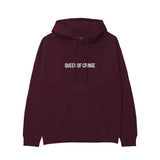 Queen Of Cringe Hoodie — Bordo — Görsel 1