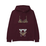 Noir Seduce – Leopard Hoodie — Bordo — Görsel 1