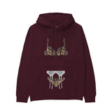 Noir Seduce – Leopard Hoodie — Bordo — Görsel 1