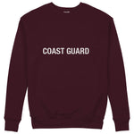 Coast Guard Sweatshirt — Bordo — Ön