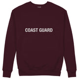Coast Guard Sweatshirt — Bordo — Ön