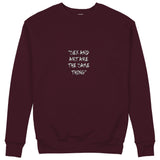 Sex And Art Sweatshirt — Bordo — Görsel 1