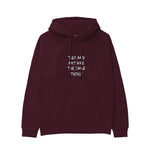 Sex And Art Hoodie — Bordo — Görsel 1
