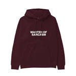 Master Of Sarcasm Hoodie — Bordo — Görsel 1