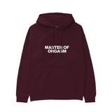Master Of Orgasm Hoodie — Bordo — Görsel 1