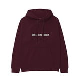 Smell Like Money Hoodie — Bordo — Görsel 1