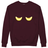 Nice Melons Sweatshirt — Bordo — Görsel 1