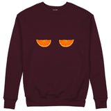 Juicy Bits Sweatshirt — Bordo — Görsel 1