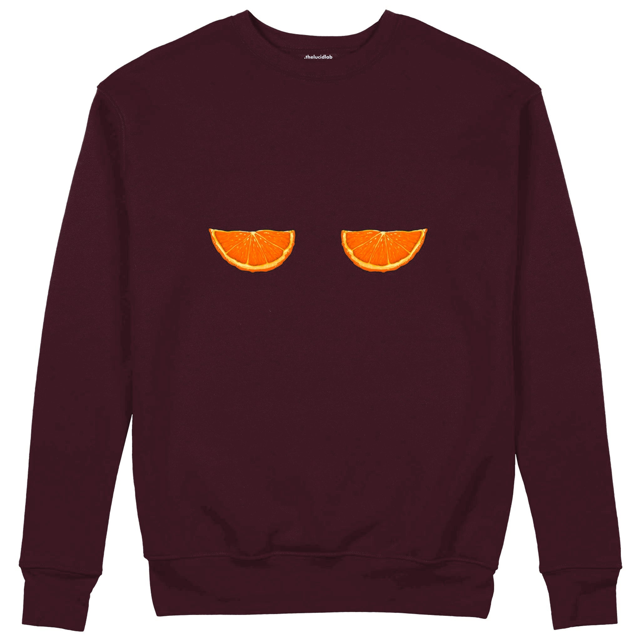Juicy Bits Sweatshirt — Bordo — Görsel 1