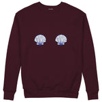 Nice Shells Sweatshirt — Bordo — Görsel 1