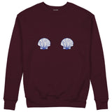 Nice Shells Sweatshirt — Bordo — Görsel 1