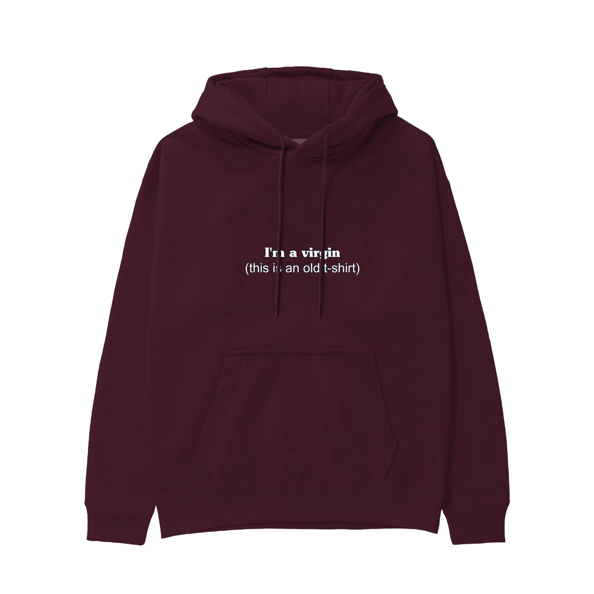 Virgin Energy Hoodie — Bordo — Görsel 1