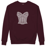 After Midnight Sweatshirt — Bordo — Ön