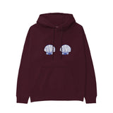 Nice Shells Hoodie — Bordo — Görsel 1