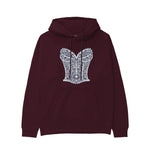 After Midnight Hoodie — Bordo — Görsel 1