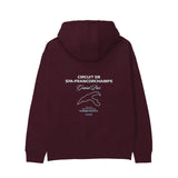 Spa-Francorchamps Grand Prix Hoodie — Bordo — Görsel 2