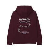 Monaco Grand Prix Hoodie — Bordo — Görsel 2