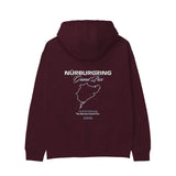 German Grand Prix – Nürburgring Grand Prix Hoodie — Bordo — Görsel 2