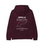 Imola Grand Prix Hoodie — Bordo — Görsel 2