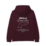 Imola Grand Prix Hoodie — Bordo — Görsel 2