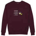 1 Tequila 2 Tequila Sweatshirt — Bordo — Görsel 1