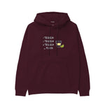 1 Tequila 2 Tequila Hoodie — Bordo — Görsel 1