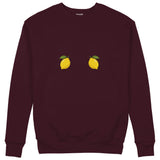 Squeeze Me Sweatshirt — Bordo — Ön