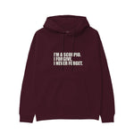 I’m a Scorpio Hoodie — Bordo — Ön