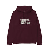 I’m a Scorpio Hoodie — Bordo — Ön