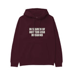 Hot Turkish Husband Hoodie — Bordo — Ön