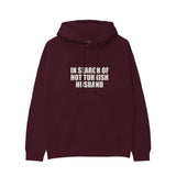 Hot Turkish Husband Hoodie — Bordo — Ön
