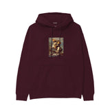 Napoleon Crossing the Alps Hoodie — Bordo — Görsel 1