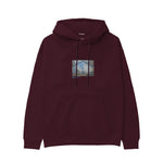 Gare Saint-Lazare Hoodie — Bordo — Görsel 1