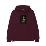 Lady with an Ermine Hoodie — Bordo — Görsel 1