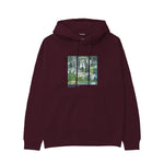 Church in Cassone Hoodie — Bordo — Görsel 1