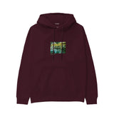 La Grenouillère Hoodie — Bordo — Görsel 1
