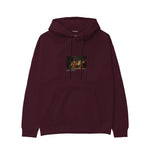 The Death of Socrates Hoodie — Bordo — Görsel 1