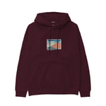 Fine Wind, Clear Morning Hoodie — Bordo — Görsel 1
