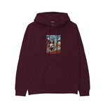Mona and van Gogh's Secret Hoodie — Bordo — Görsel 1