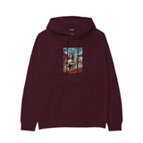 Mona and van Gogh's Secret Hoodie — Bordo — Görsel 1