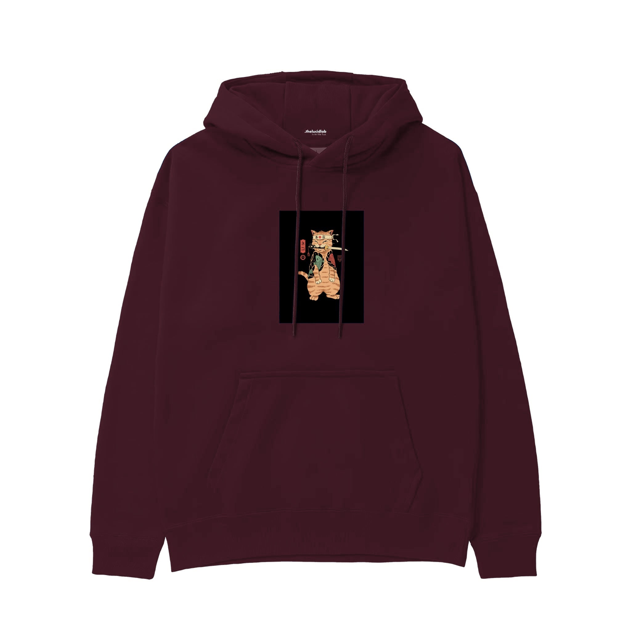 Catana: The Last Stand Hoodie — Bordo — Görsel 1