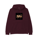 Fierce Catana Hoodie — Bordo — Görsel 1