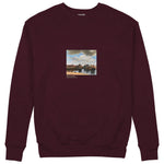 View of Delft Sweatshirt — Bordo — Görsel 1