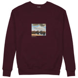 View of Delft Sweatshirt — Bordo — Görsel 1