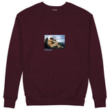 The Fallen Angel Sweatshirt — Bordo — Görsel 1