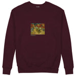 The Night Café Sweatshirt — Bordo — Görsel 1