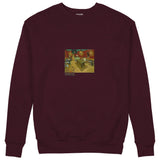 The Night Café Sweatshirt — Bordo — Görsel 1